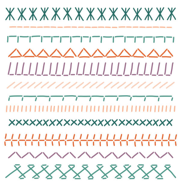 Needlepoint Canvas Illustrations, Royalty-Free Vector Graphics & Clip