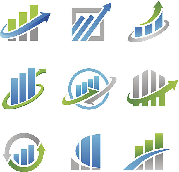 Stock logos and icons http://www.markoradunovic.com/istock/logos.jpg growth symbols stock illustrations