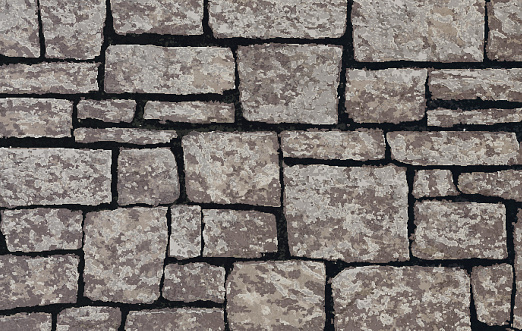 Stone blocks brick wall textured background