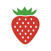 istock strawberry fruit logo 1273773987