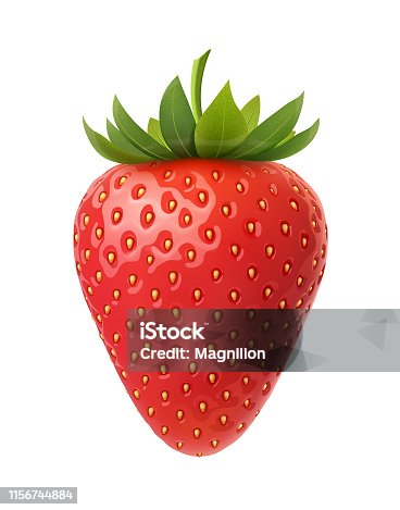 istock Strawberry Vector Illustration 1156744884