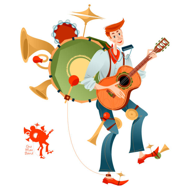 374 Busker Illustrations &amp; Clip Art - iStock