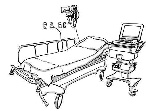Stress Electrocardiogram Hospital Bed