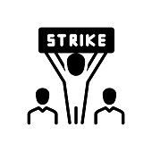 istock Strike conflict 1385076960