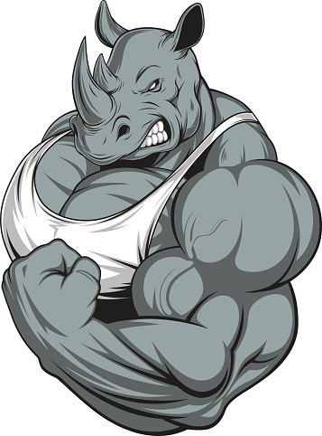 Strong rhinoceros