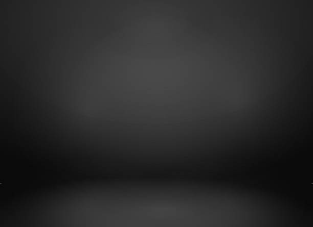スタジオ黒モックアップ - 黒　背景点のイラスト素材／クリップアート素材／マンガ素材／アイコン素材