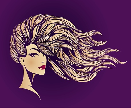 Style Beauty Spa And Hair Salon Vector Illustration Stock Illustration ...