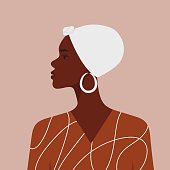 istock Stylish african woman 1326953157
