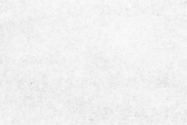 Subtle halftone dots vector texture overlay Subtle halftone vector texture overlay. Monochrome abstract splattered background. white color illustrations stock illustrations