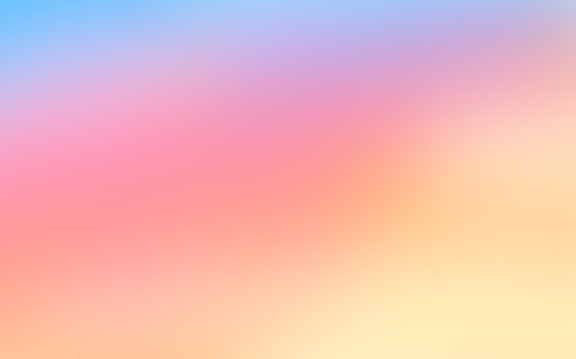 Subtle smooth sunset gradient abstract background blur.