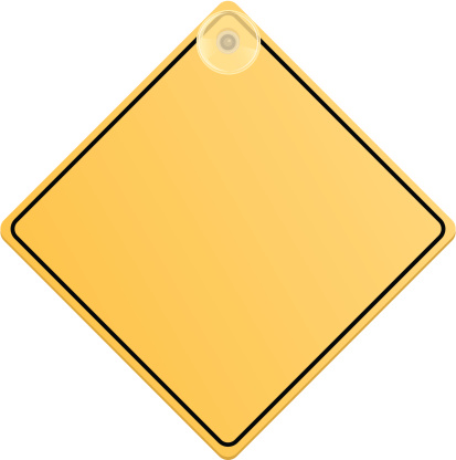 Suction Cup Sign