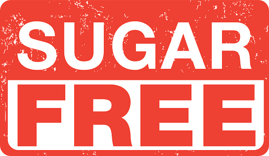 sugar free rubber stamp