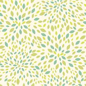 Vector  seamless pattern background texture with  many green leaves.