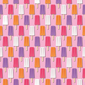 istock Summer Popsicle Seamless Pattern 1152144714