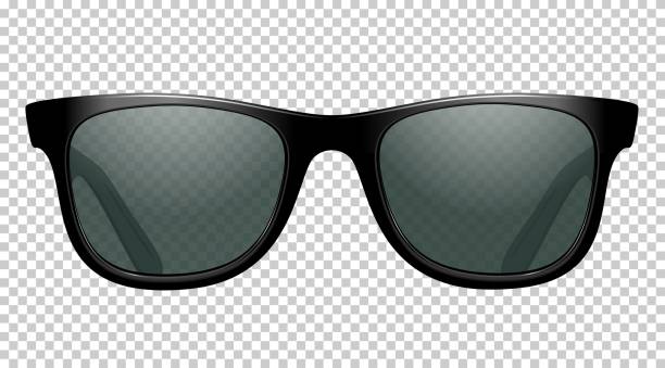 солнцезащитные очки вектор иллюстрации реалистичным - sunglasses stock illustrations