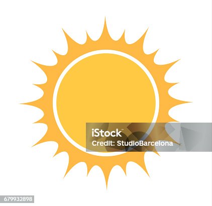 istock Sun icon vector 679932898