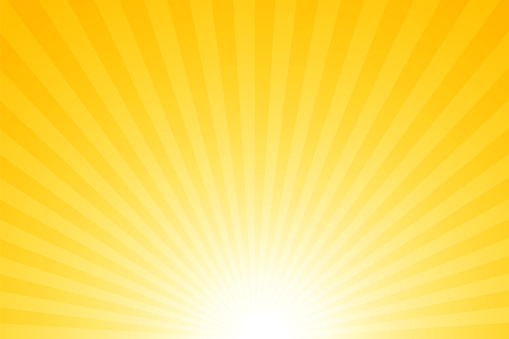 Sunbeams: Bright rays background