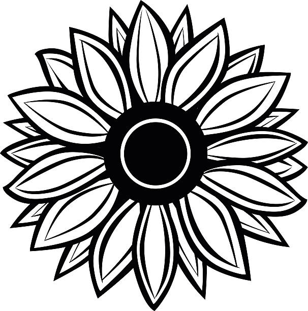 Free 291 Sunflower Svg Clip Art SVG PNG EPS DXF File