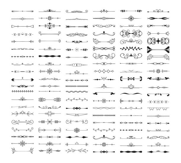 Decorative Lines Illustrations Royalty Free Vector Graphics