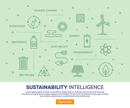 Sustainability Intelligence Concept
