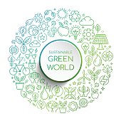 istock Sustainable Green World 805341952