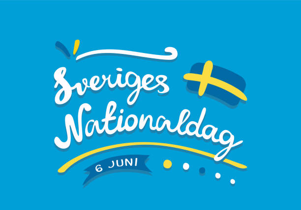 bildbanksillustrationer, clip art samt tecknat material och ikoner med sveriges nationaldag. sveriges nationaldag 6 juni. - summer stockholm