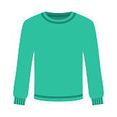 istock Sweater Icon on Transparent Background 1283626758