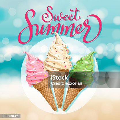 istock Sweet Summer Ice Cream 1318230396