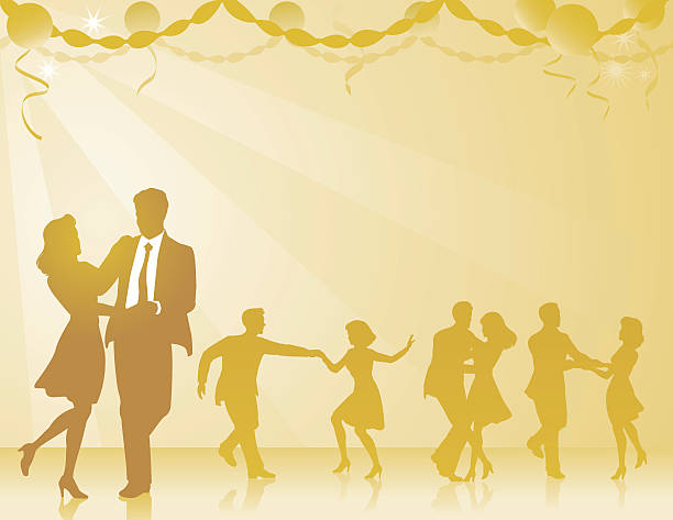 Swing Dancers Background Vector illustration of couples doing swing dancing in gold tonality. Art is conveniently grouped and layered.

Related images:
[url=http://www.istockphoto.com/file_closeup.php?id=8012458] [img]/file_thumbview_approve.php?size=1&id=8012458[/img] [/url]

[url=http://www.istockphoto.com/file_search.php?action=file&lightboxID=5767537] [img]http://i603.photobucket.com/albums/tt115/andersonanderson/LightboxSilhouettes.jpg[/img] [/url] dancing backgrounds stock illustrations