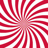 istock Swirling radial pattern background. Vector illustration 598054982
