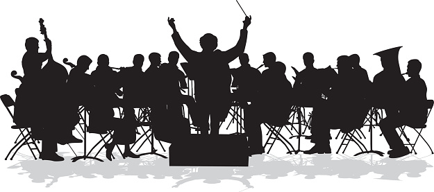 Symphonic Orchestra Silhouette