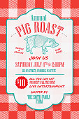 istock BBQ tablecloth pig roast picnic invitation design template 478220701