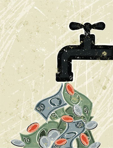 Tap ( Faucet ) and Money