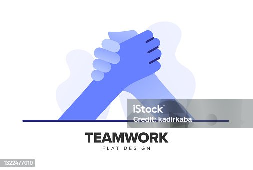 istock Teamwork, Agreement, Handshake, Partnership, Line Icon Vector Illustration Symbol 1322477010