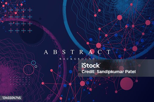 istock Technology Abstract background 1345504745