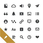 Text editor related Icons