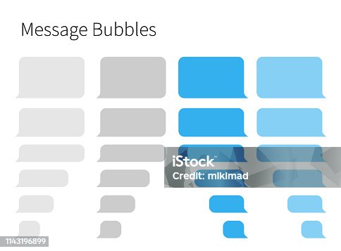istock Text Messaging. Smartphone, realistic vector  illustration 1143196899