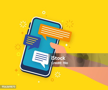 istock Text Mobile Communication 956369870