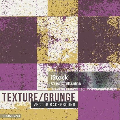 istock Texture grunge geometric background - v7 1323653693