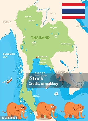 istock Thailand and elaphant 1307836533