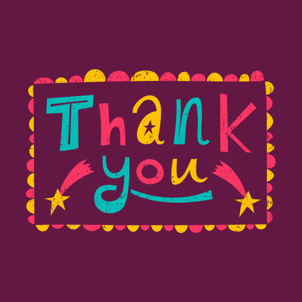 Thank You Presentation Illustrations, Royalty-Free Vector Graphics