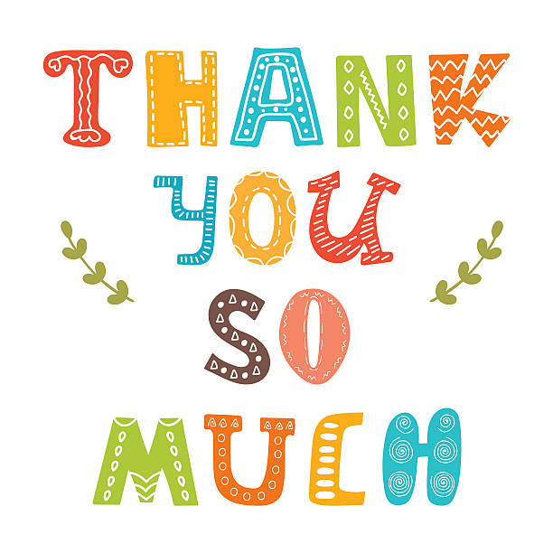  Thank  You  So Much Illustrations Royalty Free Vector 