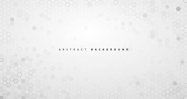 The abstract background of molecular structure and graphic design of technology sense. The abstract background of molecular structure and graphic design of technology sense. hexagon stock illustrations