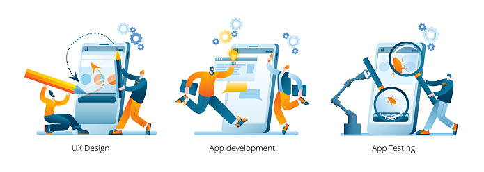 The development team is creating a mobile application.