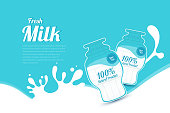 istock The original concept poster to advertise milk 1347058361