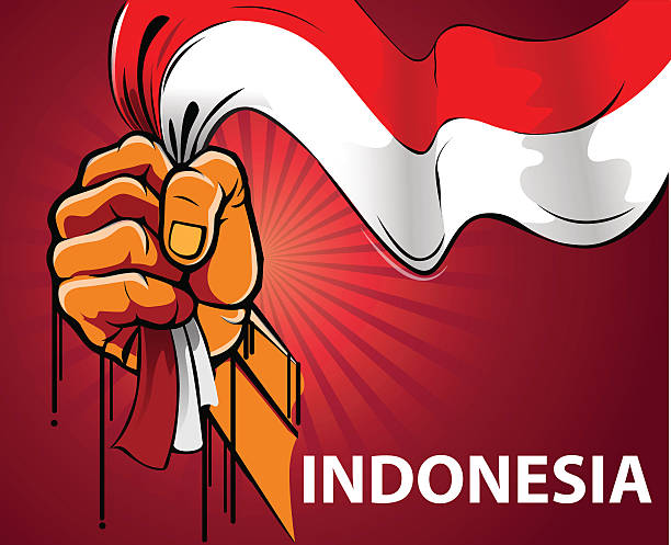 the passion for indonesia - 印尼國旗 幅插畫檔、美工圖案、卡通及圖標