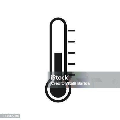 istock Thermometer icon. 1308422114