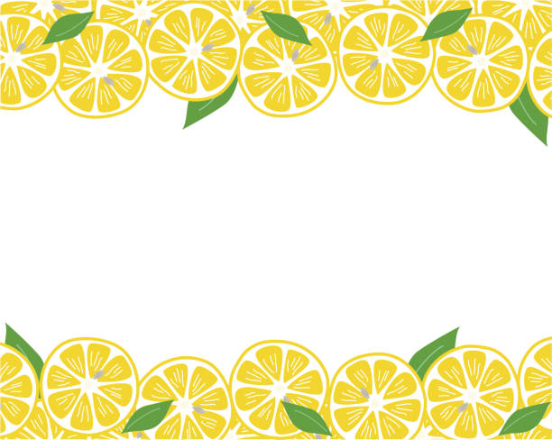 Lemon Border Svg