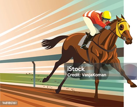 istock Thoroughbred Horse Racing 148185161