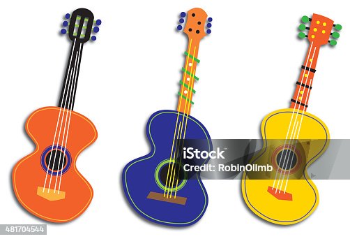 istock Three Abstract Guitars 481704544